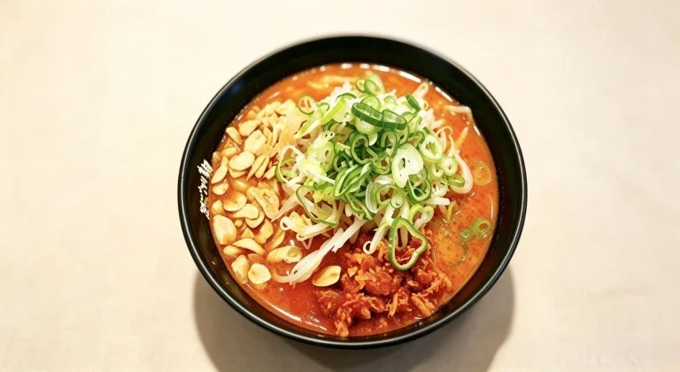 秋葉原で味わう背脂香るピリ辛ラーメンの魅力
